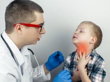 Tonsillitis in children